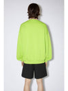 Bubble Logo Crew Neck Sweatshirt Green - ACNE STUDIOS - BALAAN 4