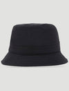 Logo Patch Bucket Hat Black - STONE ISLAND - BALAAN 3