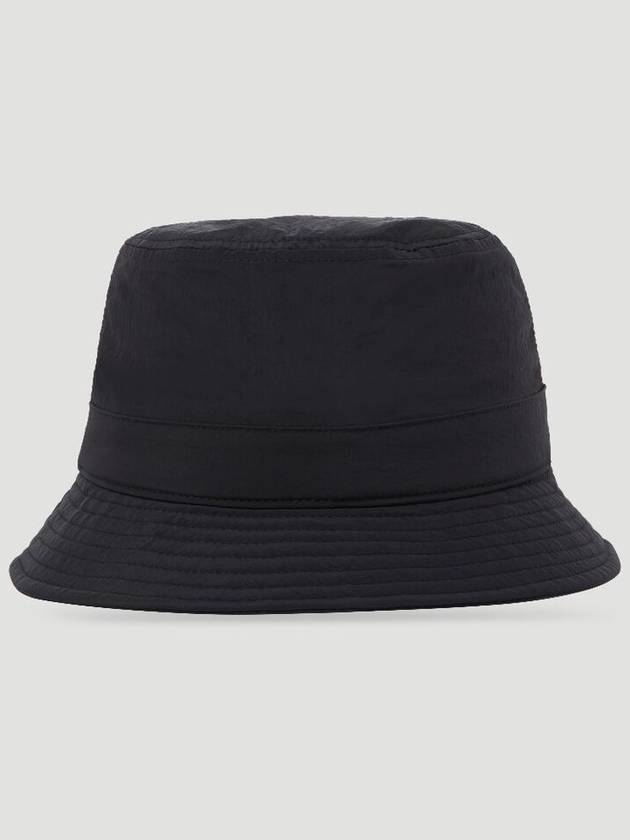 Logo Patch Bucket Hat Black - STONE ISLAND - BALAAN 3