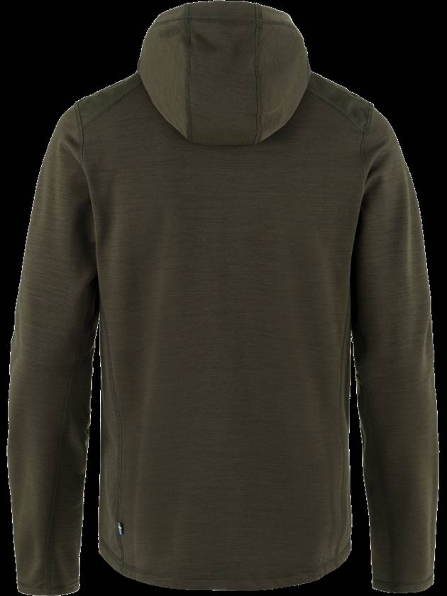 Men's Keb Fleece Hoodie Deep Forest - FJALL RAVEN - BALAAN 3