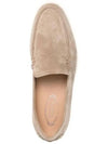 Casual Suede Slipper Loafers Beige - TOD'S - BALAAN 4