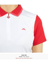 Women's Antonia Golf PK Shirt White - J.LINDEBERG - BALAAN 9