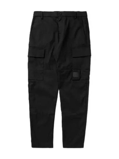 Technical Panama Ergonomic Cargo Straight Pants Black - CP COMPANY - BALAAN 2