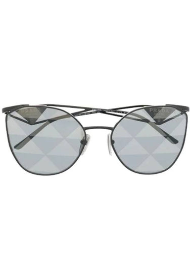 Eyewear Logo Sunglasses Gray - PRADA - BALAAN 1