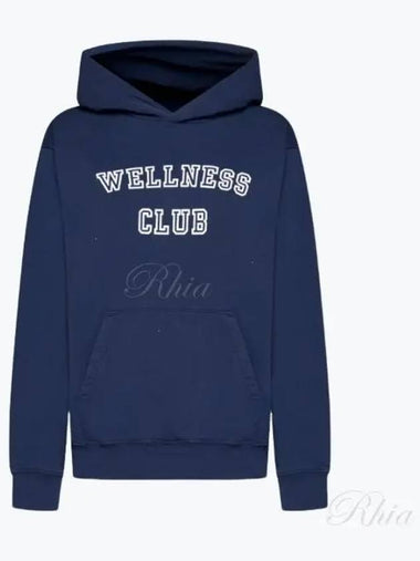 Wellness Club Hoodie Navy Cream HO761 - SPORTY & RICH - BALAAN 1