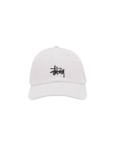 Basic Stock Low Pro Ball Cap Natural - STUSSY - BALAAN 1