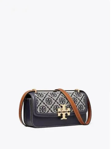 Eleanor Monogram Small Convertible Shoulder Bag Crossbag Navy Domestic Product GM0024090408571 - TORY BURCH - BALAAN 1