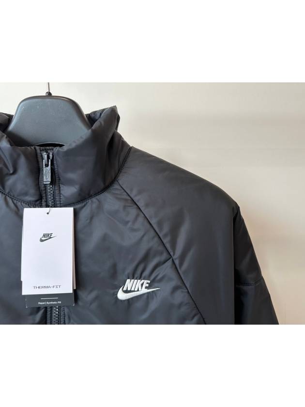 Sportswear Wind Runner Therma Fit Midweight Puffer Jacket Black - NIKE - BALAAN 4