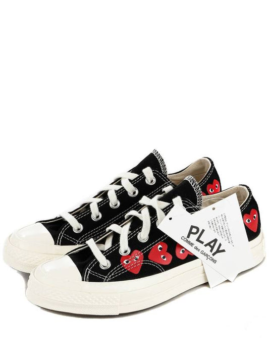 Unisex sneakers P1K126 BLACK - COMME DES GARCONS - BALAAN 1