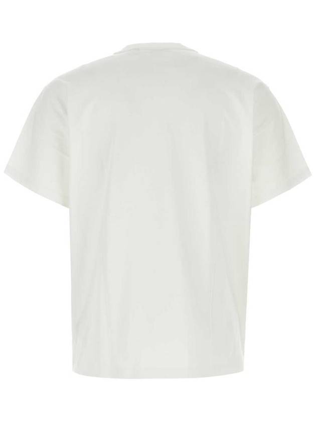 EKD Motif Cotton Short Sleeve T-Shirt White - BURBERRY - BALAAN 3