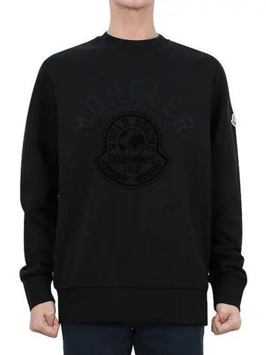 Logo Motif Sweatshirt 8G00009 89A2L 999 1098178 - MONCLER - BALAAN 1