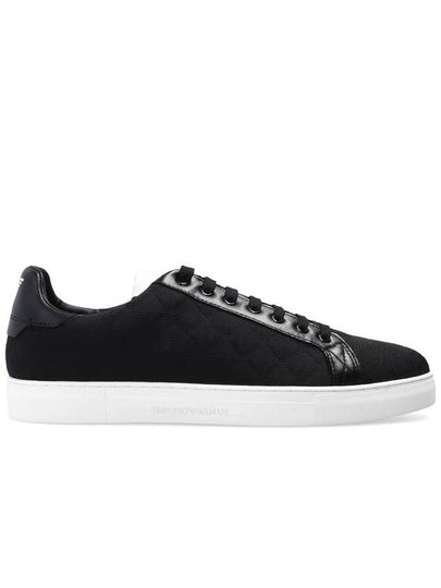 Sneakers X4X316XM741 K001 Black - EMPORIO ARMANI - BALAAN 2