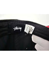 AU Australia CAPSULE Low Pro Cap ST723S3003 Black ONE SIZE - STUSSY - BALAAN 8