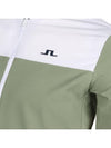 Jeff Hybrid Color Block Zip-Up Jacket Oil Green - J.LINDEBERG - BALAAN 4