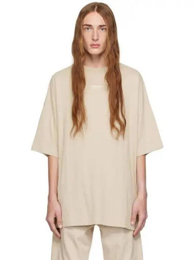 Taupe crew neck t shirt 232161M213028 270425 1147547 - FEAR OF GOD - BALAAN 1