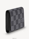 Damier Envelope Business Card Wallet Graphite - LOUIS VUITTON - BALAAN 3