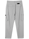 Cotton Gabardine Cargo BaGGy Pants Grey - DIOR - BALAAN 3