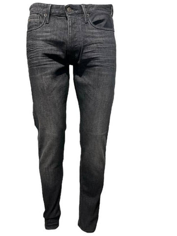 denim straight jeans black - EMPORIO ARMANI - BALAAN 1