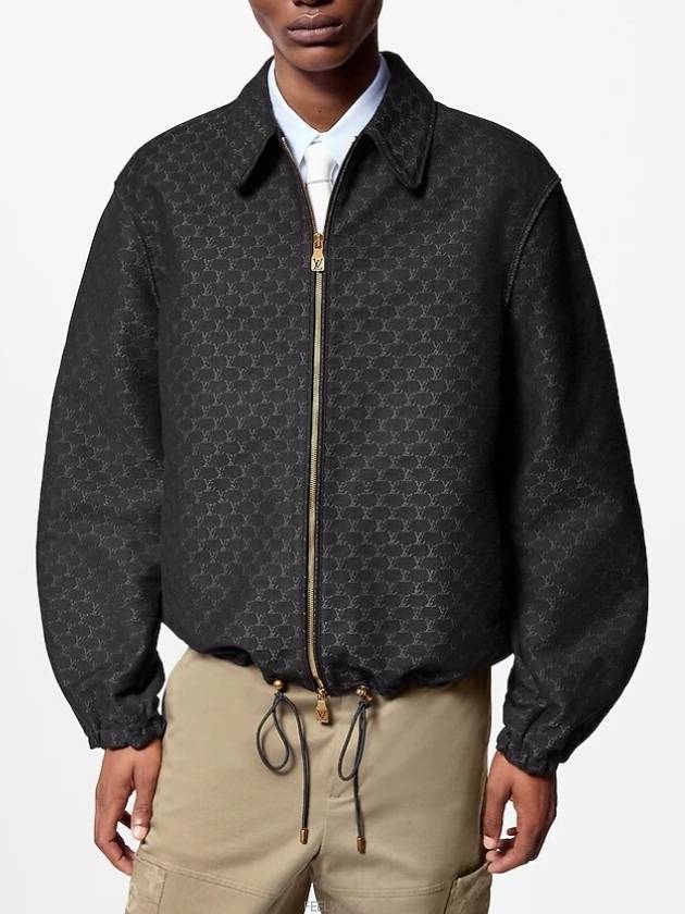 1AFRFZ cotton blend blouson jacket - LOUIS VUITTON - BALAAN 1