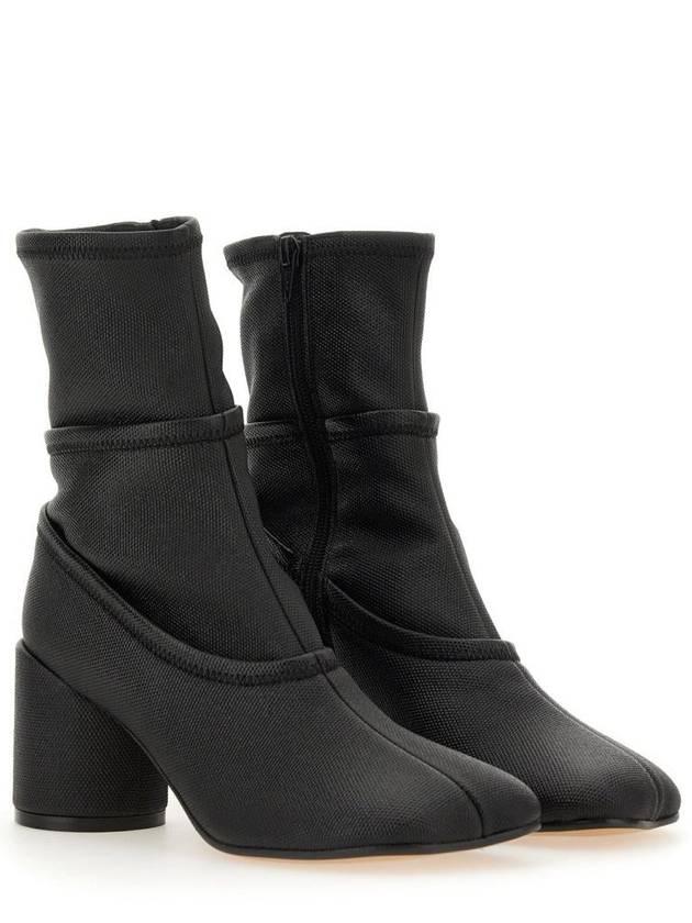 FW23 MM6 S66WU0113 P6210T8013 Mid Heel Boots - MAISON MARGIELA - BALAAN 3