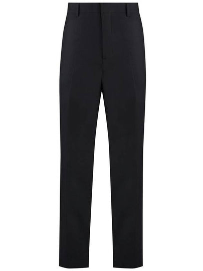 Tailored Cigarette Straight Pants Black - AMI - BALAAN 2