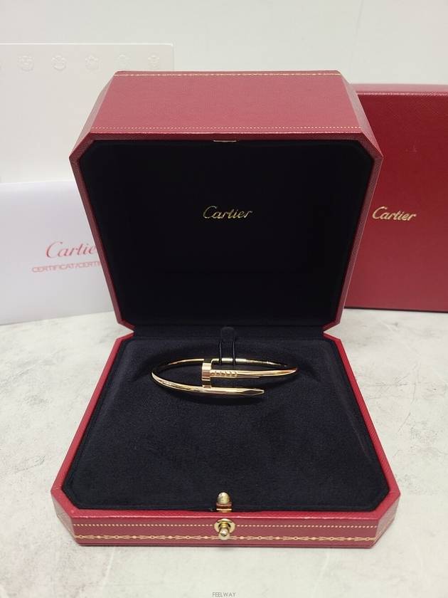 Used luxury goods Louis It No 17 Yellow gold Just Ankle Bracelet - CARTIER - BALAAN 6