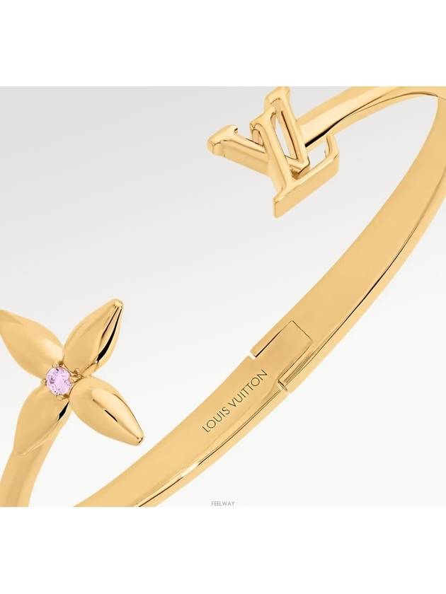 Louisette Signature Bracelet Gold - LOUIS VUITTON - BALAAN 4