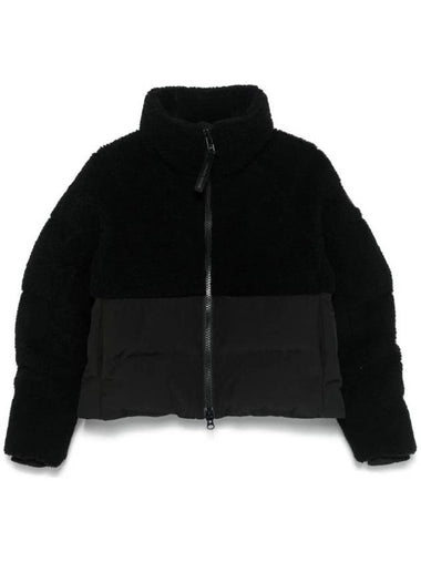 Elora High Neck Puffer Padding Black - CANADA GOOSE - BALAAN 1