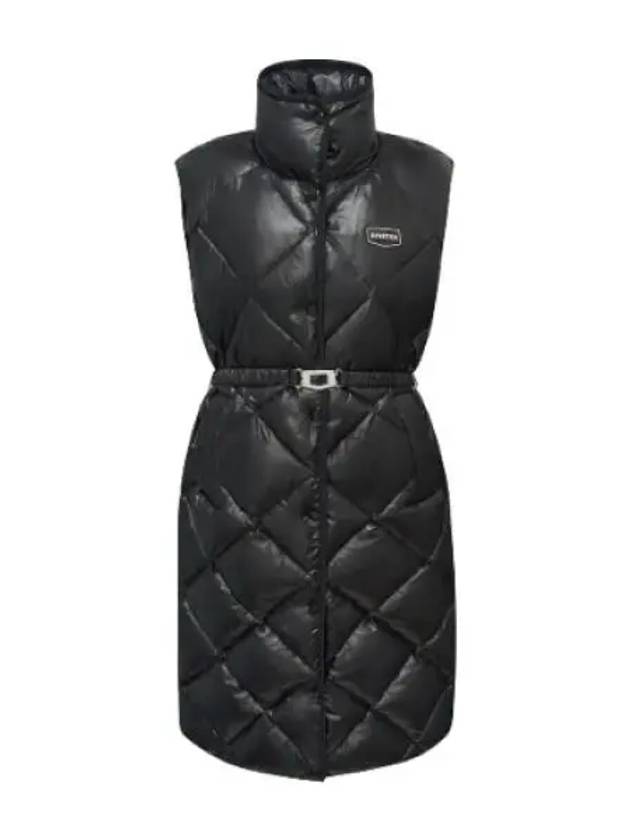 Asterope Black Women s Outerwear Vest - DUVETICA - BALAAN 1