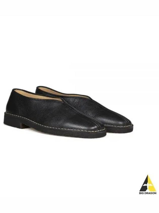 Piped Crepe Slippers Black - LEMAIRE - BALAAN 2