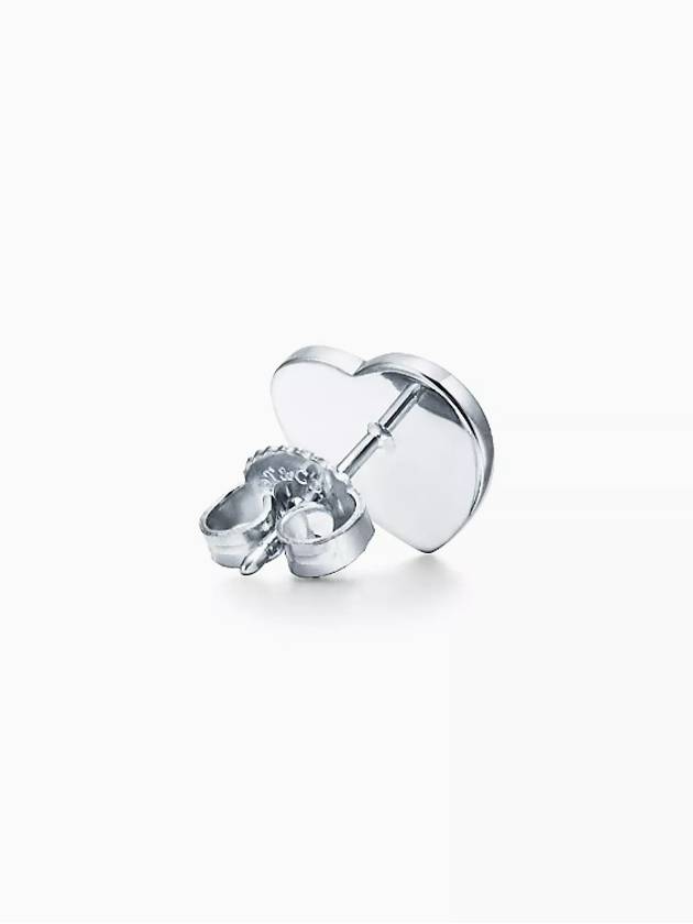 Return to Heart Stud Earrings Silver - TIFFANY & CO. - BALAAN.