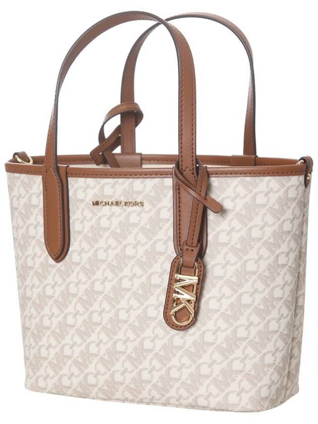 Eliza Extra Small Empire Shoulder Bag Vanilla - MICHAEL KORS - BALAAN 3