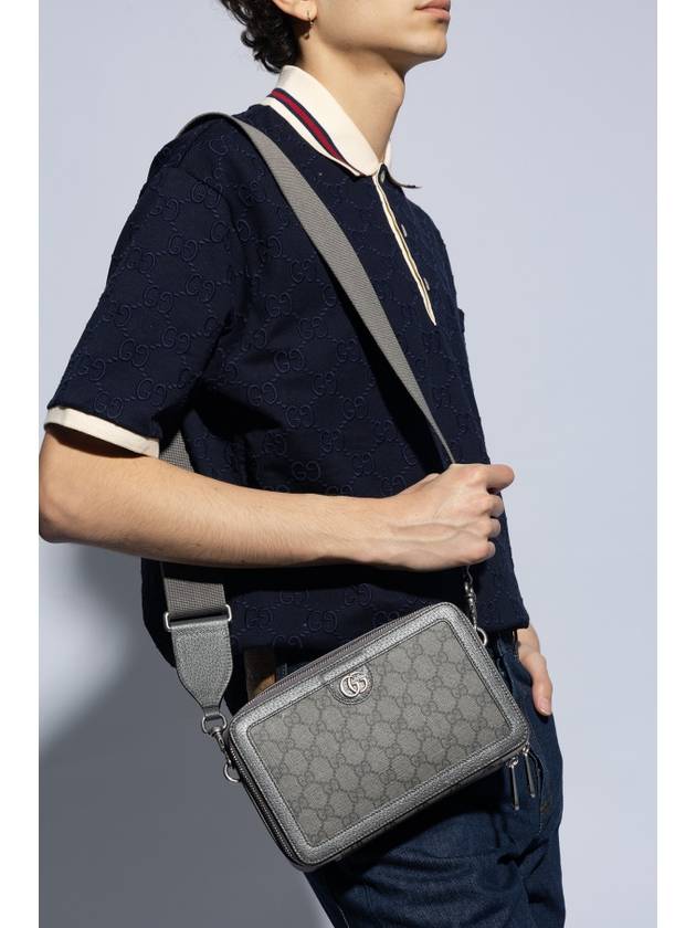 Ophidia GG Mini Bag Grey - GUCCI - BALAAN 3