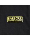 Men's International Small Logo Short Sleeve T-Shirt Black - BARBOUR - BALAAN 7