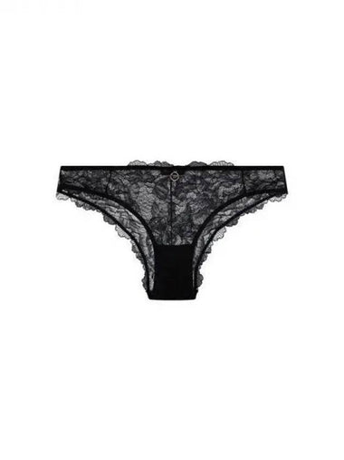 UNDERWEAR Women s Flower Lace Briefs Black 270619 - EMPORIO ARMANI - BALAAN 1