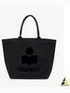 Yenky Logo Tote Bag Black - ISABEL MARANT - BALAAN 2