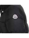 Women's Afroti Aphroti Silver Fox Fur Down Long Padding Black - MONCLER - BALAAN.