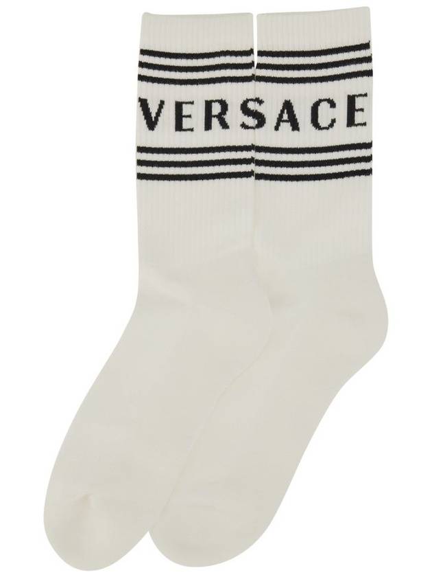 Versace Socks With Logo - VERSACE - BALAAN 2