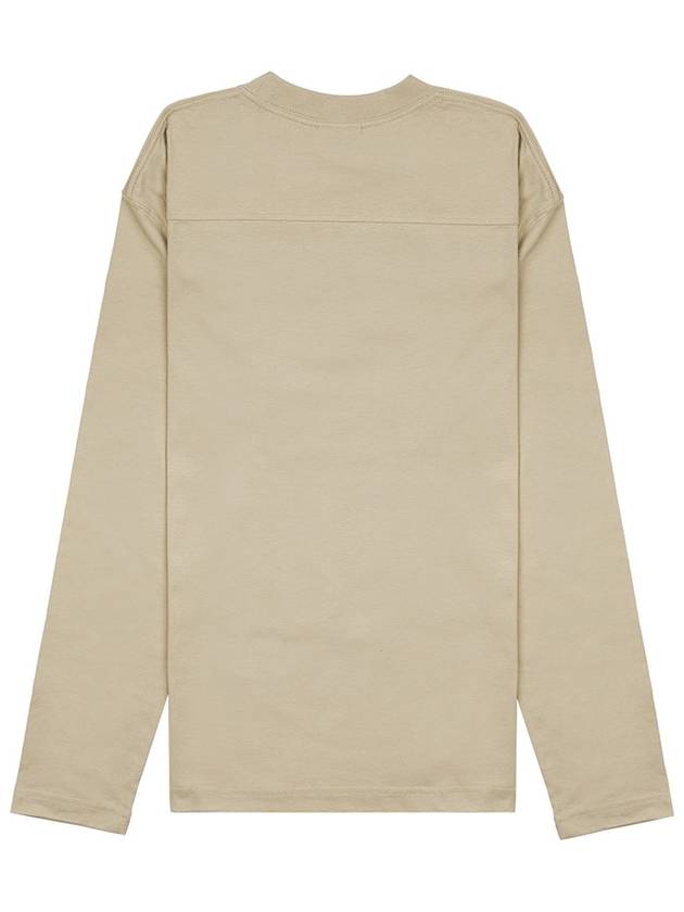 Le Manches Longues Cotton Long Sleeve T-Shirt Light Khaki - JACQUEMUS - BALAAN 3