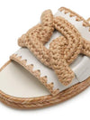 Kate Woven Chain Espadrille Slippers White - TOD'S - BALAAN 5