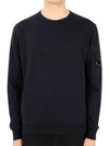 Lens Wappen Cotton Sweatshirt Navy - CP COMPANY - BALAAN 3