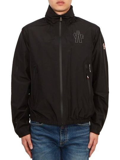 Grenoble Vieille Zip-Up Jacket Black - MONCLER - BALAAN 2