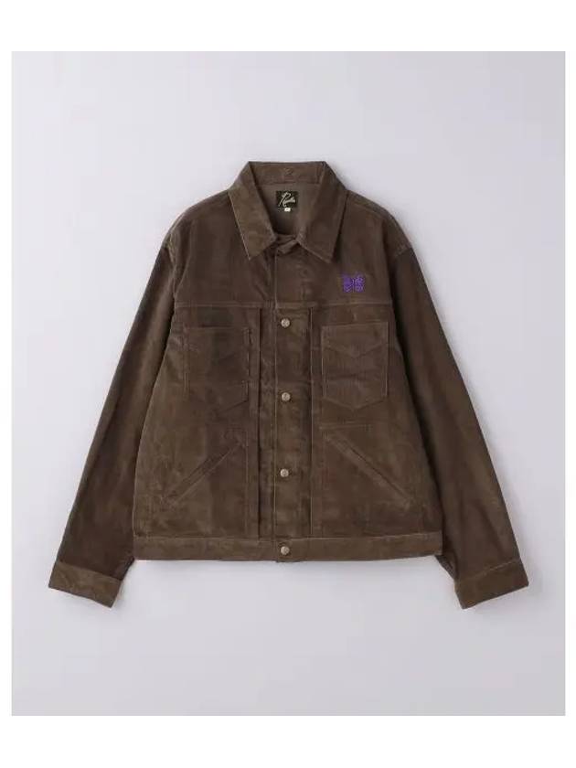 Penny Jean Corduroy Jacket C PE 14W Brown PU216 - NEEDLES - BALAAN 1