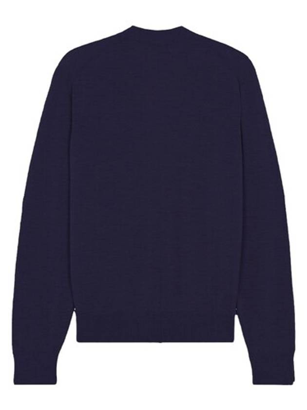 Fox Head Patch Classic Cardigan Navy - MAISON KITSUNE - BALAAN 4