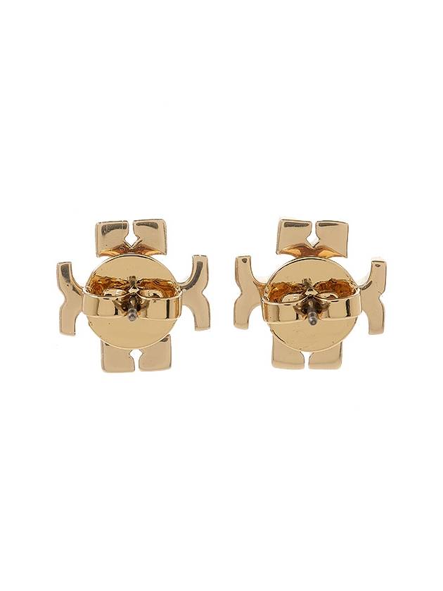 Roxanne Stud Earrings Gold - TORY BURCH - BALAAN 4