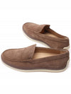 Men's Suede Slip-ons Loafers Brown - TOD'S - BALAAN 7