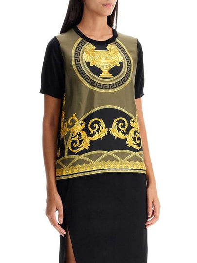 knitted t-shirt 'the cup of the - VERSACE - BALAAN 2