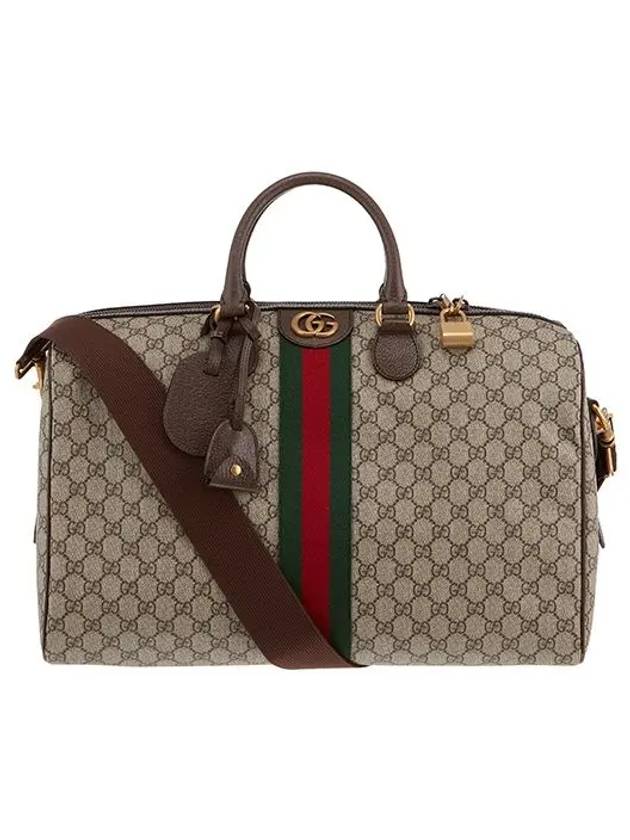 Ophidia GG Carry On Medium Duffel Bag Beige - GUCCI - BALAAN 3