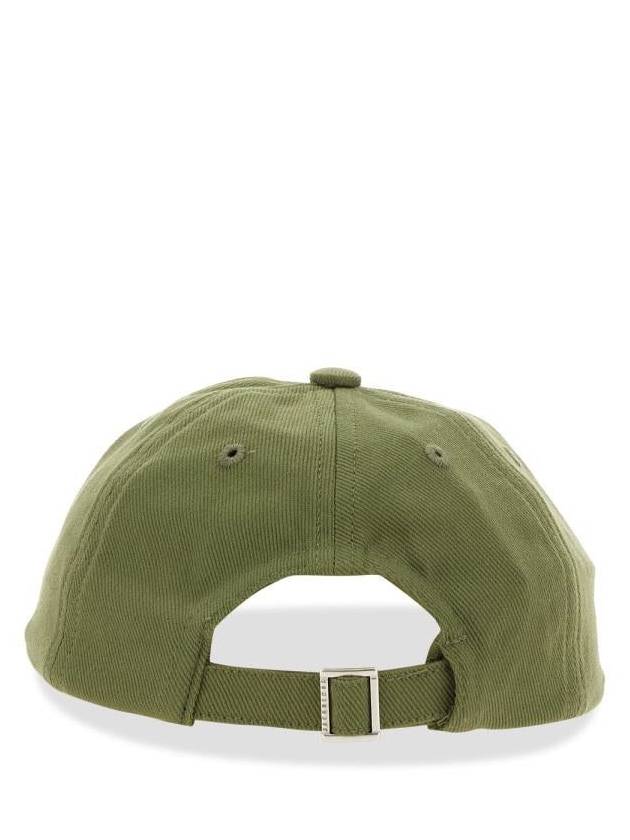 La Casquette Artichaut Fringe Metal Logo Ball Cap Khaki - JACQUEMUS - BALAAN 4