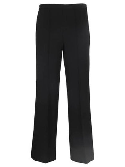 Orianna Pleated Straight Pants Black - MAX MARA - BALAAN 2